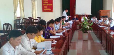 BAN CHẤP HÀNH ĐẢNG BỘ PHƯỜNG 1 HỌP PHIÊN THƯỜNG KỲ THÁNG 02, NĂM 2020