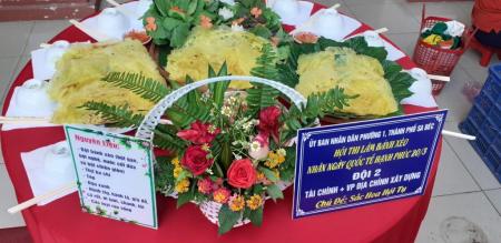 PHƯỜNG 1 TỔ CHỨC HỘI THI LÀM BÁNH XÈO KỶ NIỆM CÁC NGÀY LỄ 08/3 – 20/3 & 26/3 NĂM 2021