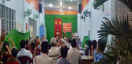 PHƯỜNG 1 TỔ CHỨC HỘI NGHỊ LẤY Ý KIẾN NHẬN XÉT VÀ TÍN NHIỆM CỦA CỬ TRI NƠI CƯ TRÚ ĐỐI VỚI NGƯỜI ĐƯỢC GIỚI THIỆU ỨNG CỬ ĐẠI BIỂU QUỐC HỘI VÀ ĐẠI BIỂU HỘI ĐỒNG NHÂN DÂN CÁC CẤP, NHIỆM KỲ 2021 – 2026