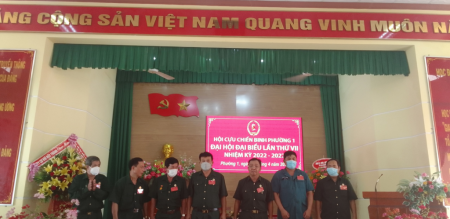 HỘI CỰU CHIẾN BINH PHƯỜNG 1 TỔ CHỨC THÀNH CÔNG ĐẠI HỘI ĐẠI BIỂU LẦN THỨ VII, NHIỆM KỲ 2022 – 2027 HỘI CỰU CHIẾN BINH PHƯỜNG 1 TỔ CHỨC THÀNH CÔNG ĐẠI HỘI ĐẠI BIỂU LẦN THỨ VII, NHIỆM KỲ 2022 – 2027