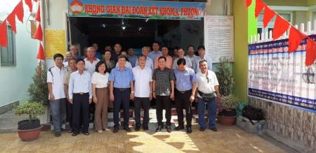 Mô hình "Không gian Đại đoàn kết" Mô hình "Không gian Đại đoàn kết"