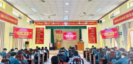 LỄ GIẢI NGẠCH VÀ KẾT NẠP MỚI DÂN QUÂN NĂM 2024 LỄ GIẢI NGẠCH VÀ KẾT NẠP MỚI DÂN QUÂN NĂM 2024