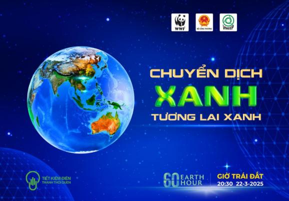 Hưởng ứng Giờ Trái đất 2025
